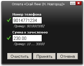 Оплата Скай Линк (Нижний Новгород)